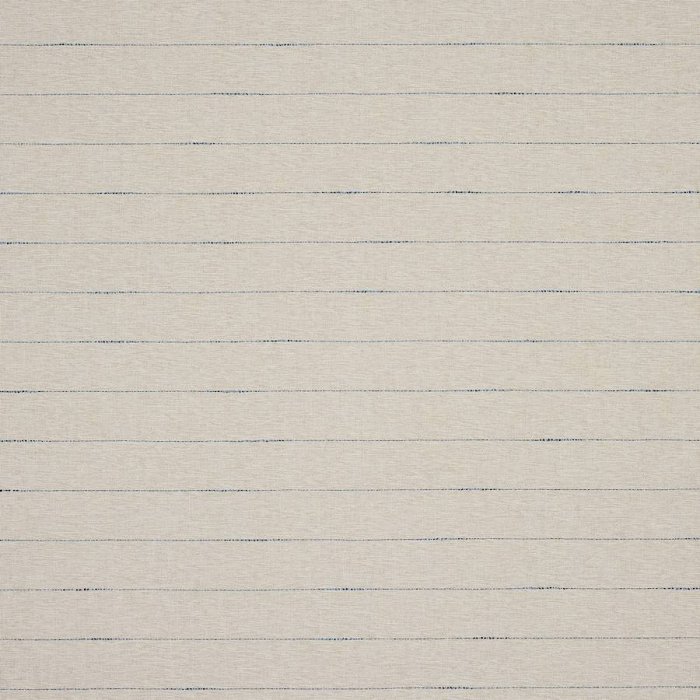 Jane Churchill Duke Stripe Outdoor-Stoff in Blue/Cream