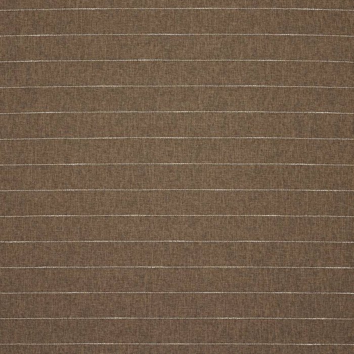 Jane Churchill Duke Stripe Outdoor-Stoff in Chocolate