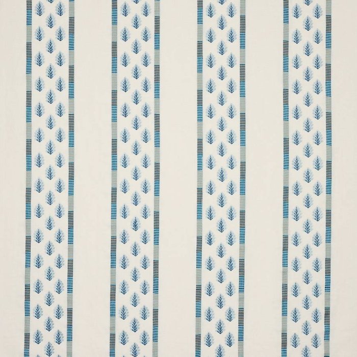 Jane Churchill Fabian Stoff in Blue