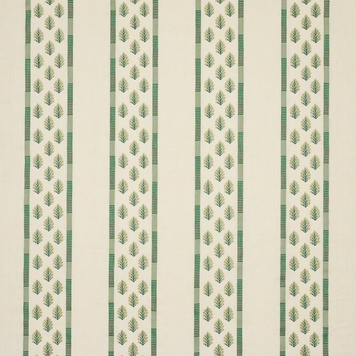 Jane Churchill Fabian Stoff in Green