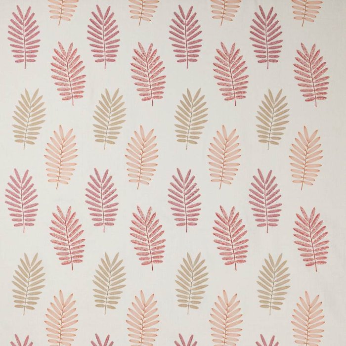 Jane Churchill Ferndown Stoff in Red