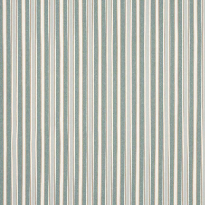 Jane Churchill Firle Stripe Streifenstoff in Aqua