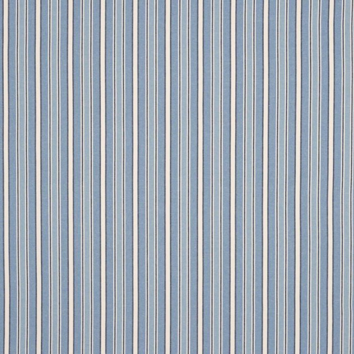 Jane Churchill Firle Stripe Streifenstoff in Blue