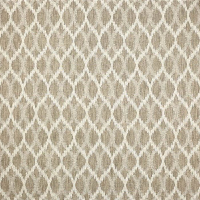 Jane Churchill Fontane Ikat-Stoff in Beige