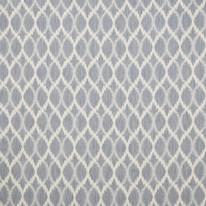 Jane Churchill Fontane Ikat-Stoff in Blue