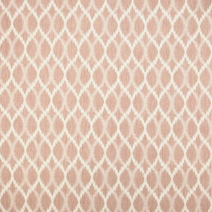 Jane Churchill Fontane Ikat-Stoff in Pink