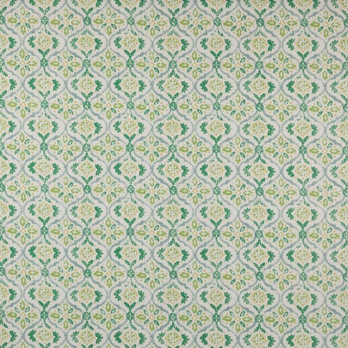 Jane Churchill Haven Stoff in Green