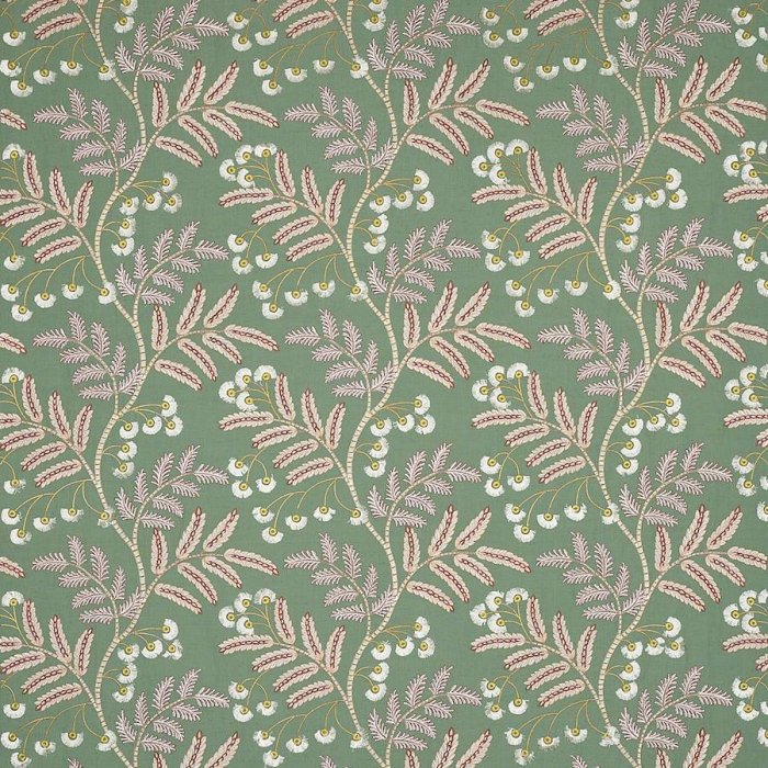 Jane Churchill Hazelwood Stoff in Green