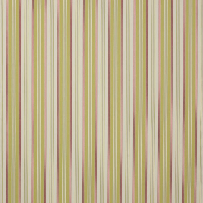 Jane Churchill Hopwell Stripe Streifenstoff in Leaf/Pink