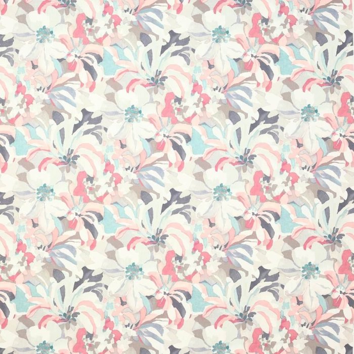 Hot House Pink/Teal – Stoff von Jane Churchill
