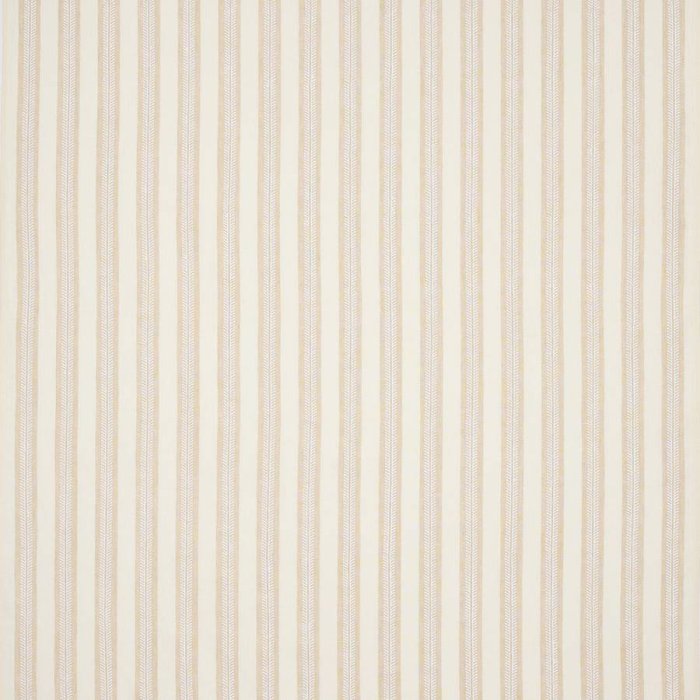 Jane Churchill Innis Stripe Leinenstoff in Linen