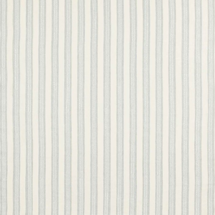 Jane Churchill Innis Stripe Leinenstoff in Pale Blue