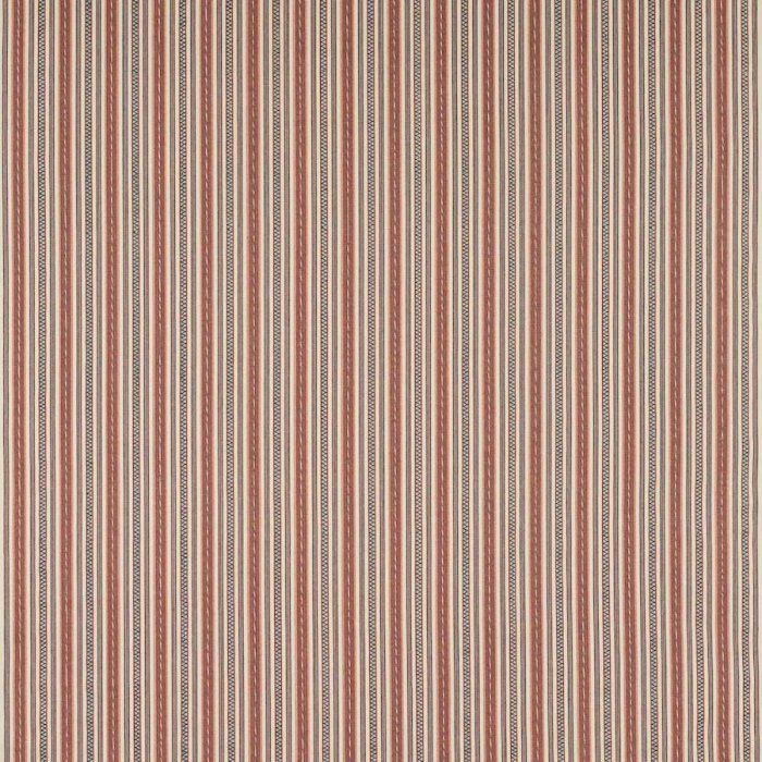 Ivo Stripe Red/Indigo – Stoff von Jane Churchill