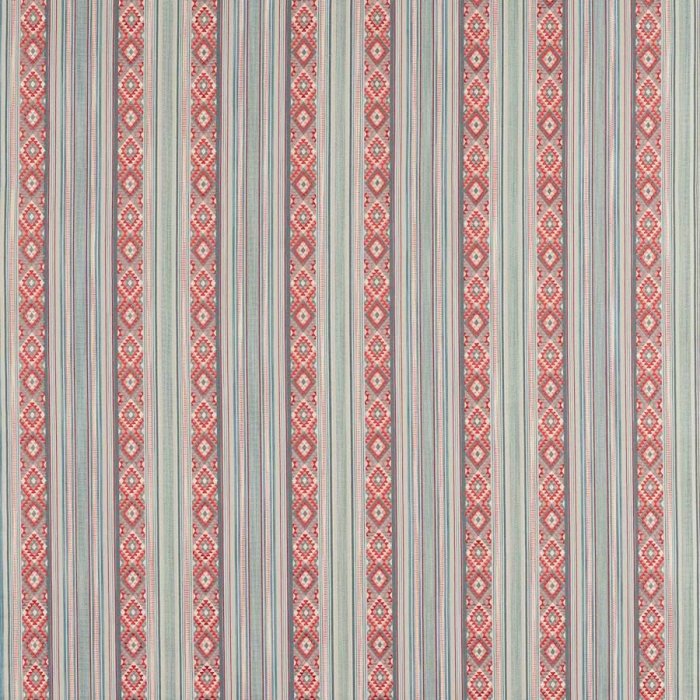 Javalli Stripe Blue – Stoff von Jane Churchill
