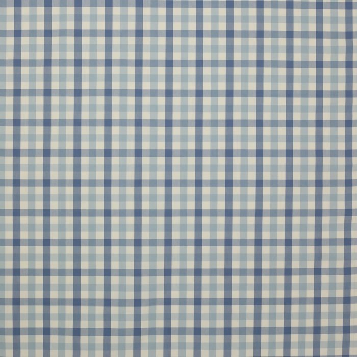 Jane Churchill Kali Check Karostoff in Blue