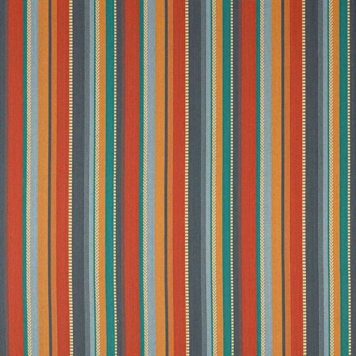 Kansa Stripe Multi – Stoff von Jane Churchill