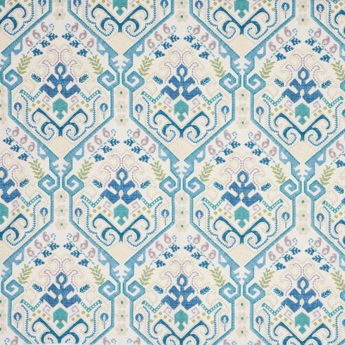 Kashmar Blue – Stoff von Jane Churchill