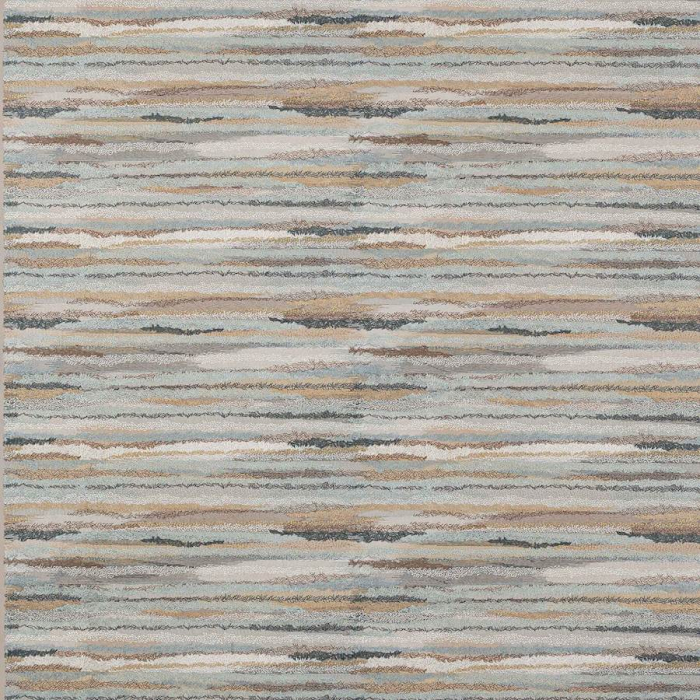 Jane Churchill Lanata Stoff in Silver/Aqua