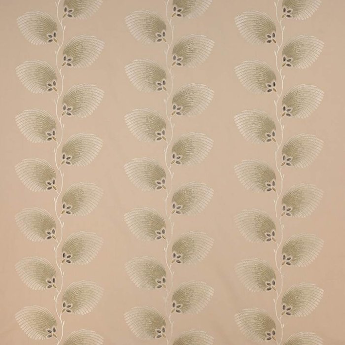 Jane Churchill Lelani Stoff in Ivory/Gold