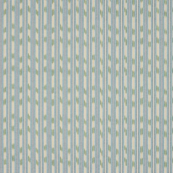 Jane Churchill Leon Stripe Streifenstoff in Blue