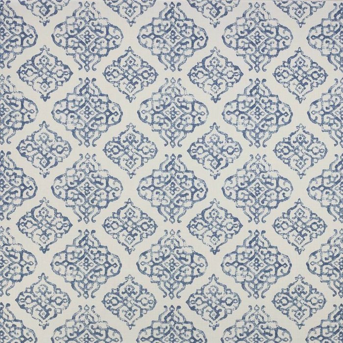 Jane Churchill Liana Stoff in Blue