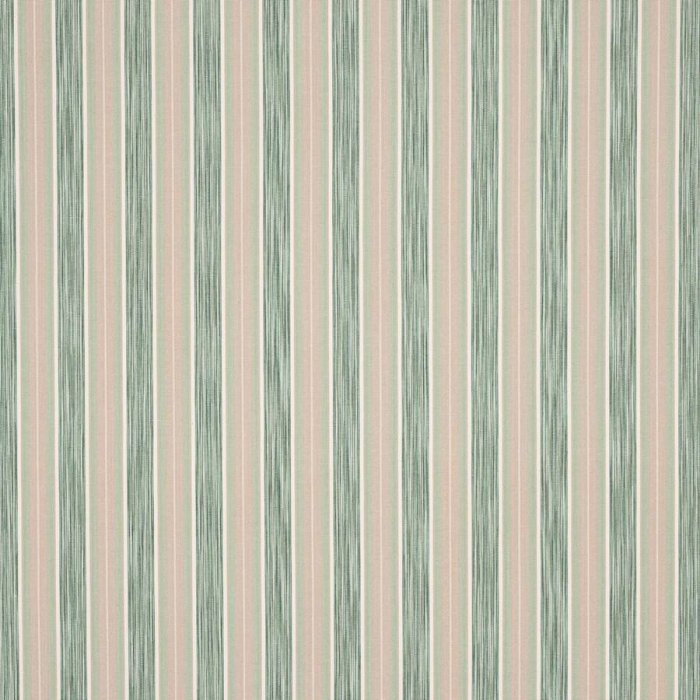 Jane Churchill Linton Stripe Streifenstoff in Green