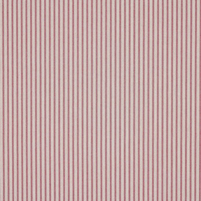 Jane Churchill Logan Stripe Streifenstoff in Red