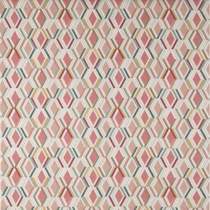 Luna Red/Pink – Stoff von Jane Churchill