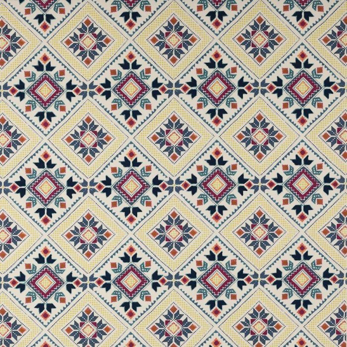 Jane Churchill Minerva Stoff in Multi