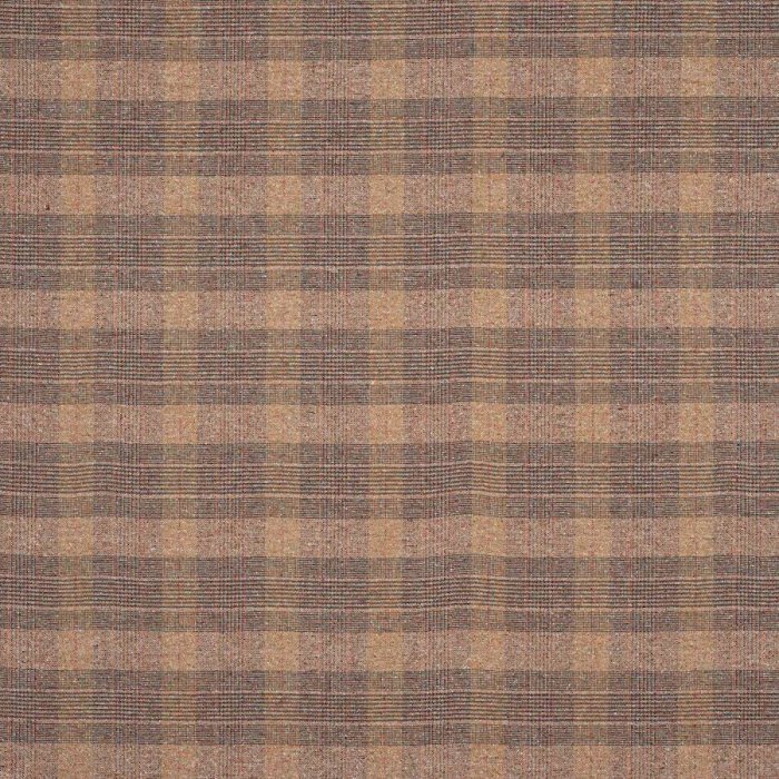 Jane Churchill Montrose Plaid Wollstoff in Paprika