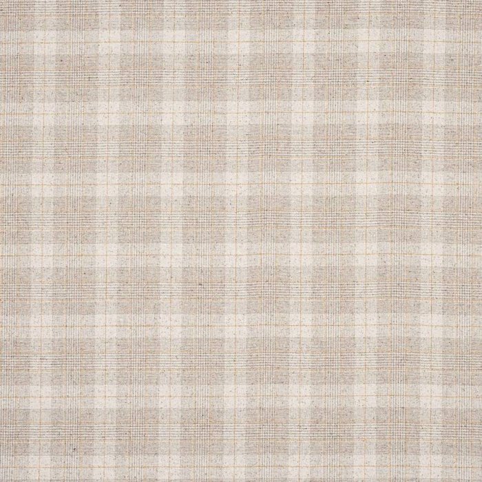 Jane Churchill Montrose Plaid Wollstoff in Stone