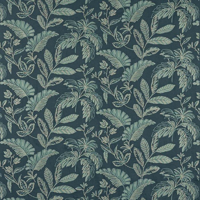 Jane Churchill Nemus Stoff in Indigo