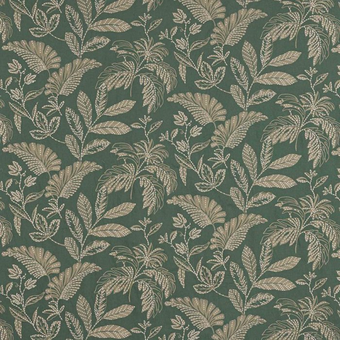 Jane Churchill Nemus Stoff in Teal