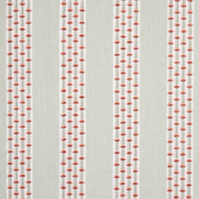 Jane Churchill Neora Stoff in Pink/Green