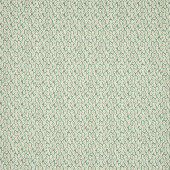 Jane Churchill Nori Stoff in Aqua