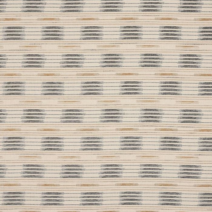 Jane Churchill Nyra Stoff in Charcoal