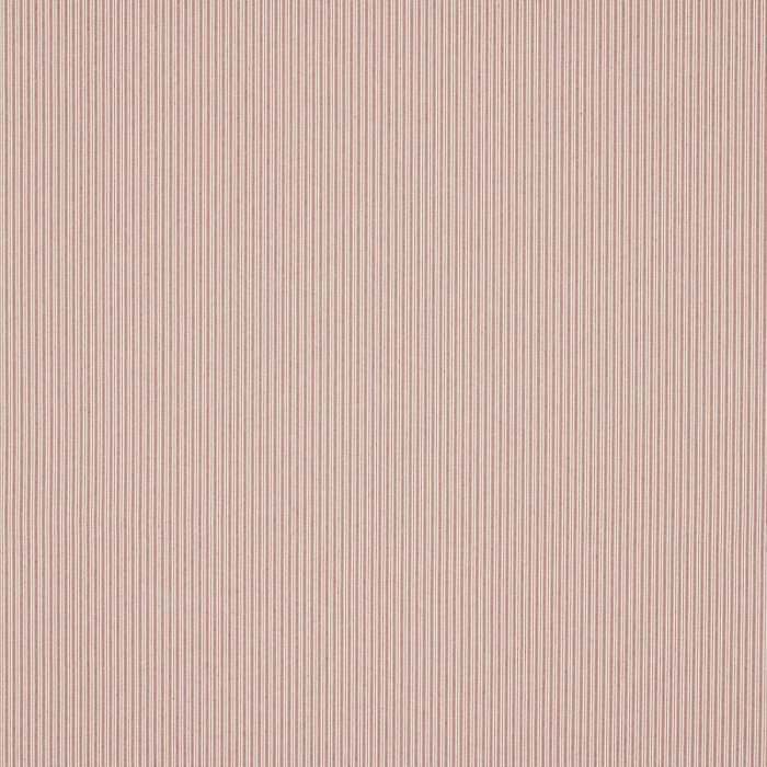 Jane Churchill Ottilie Stripe Streifenstoff in Soft Red
