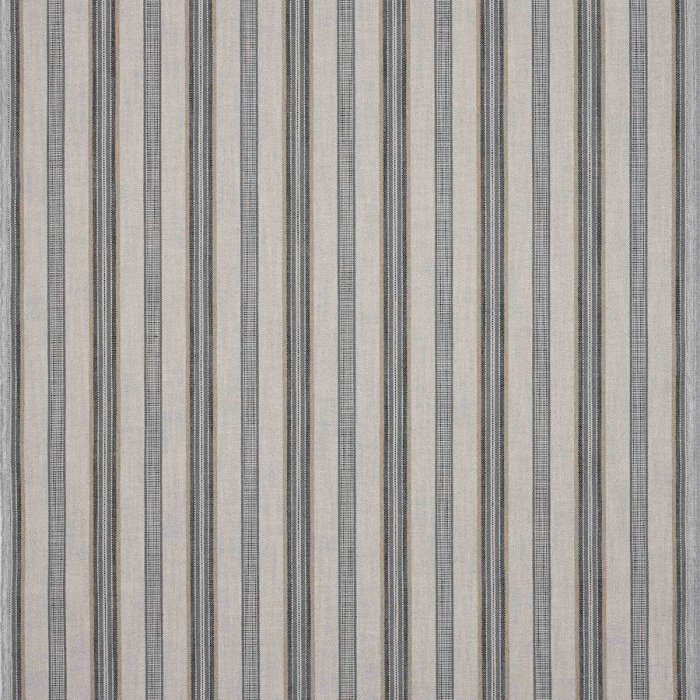 Jane Churchill Otto Stripe Outdoor-Stoff in Charcoal