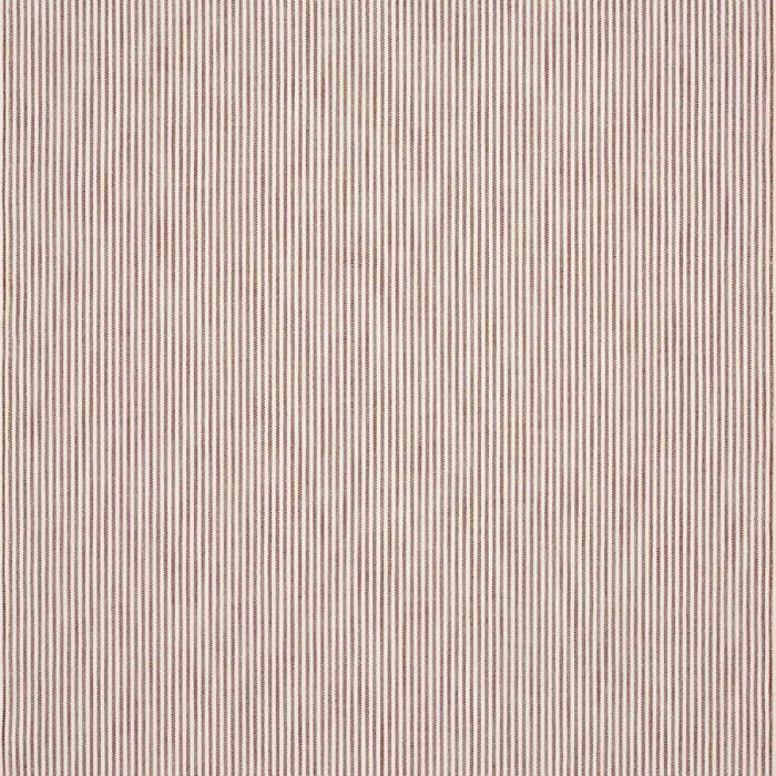 Jane Churchill Otto Ticking Stripe Outdoor-Stoff in Red