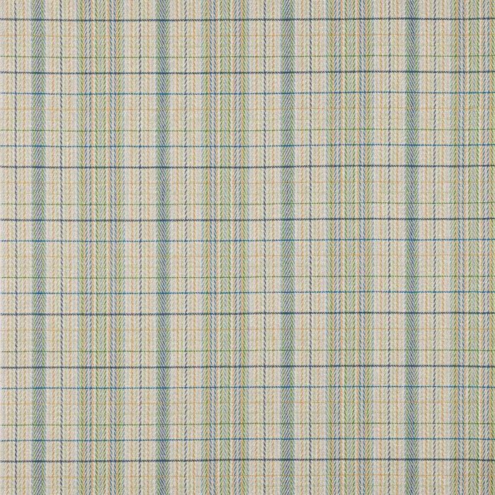 Jane Churchill Oxana Check Karostoff in Navy/Green