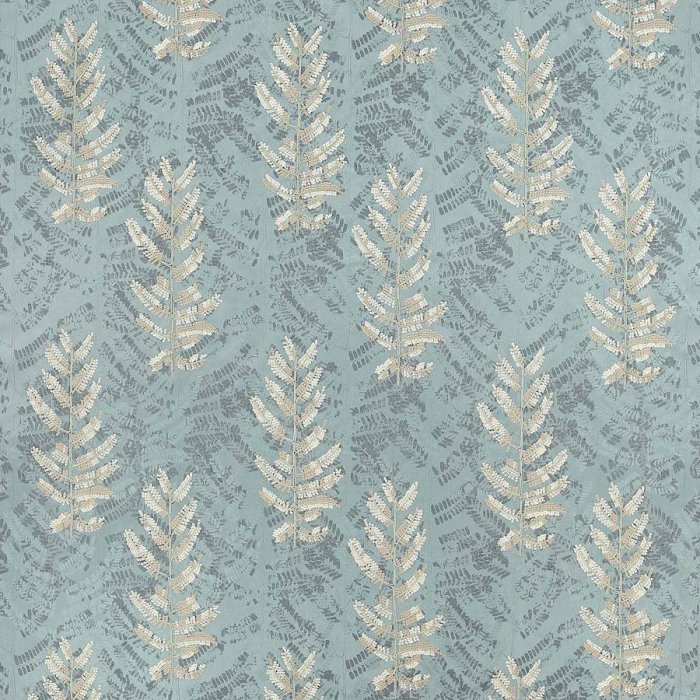Jane Churchill Pandora Stoff in Teal