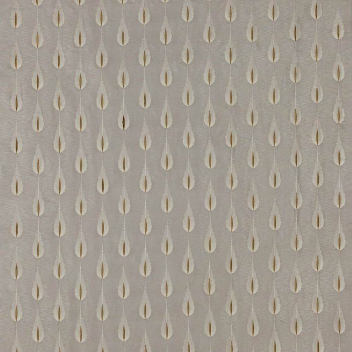 Jane Churchill Plato Stoff in Silver/Gold