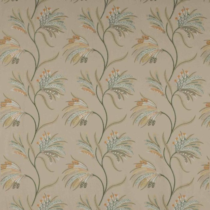 Jane Churchill Plumera Stoff in Natural