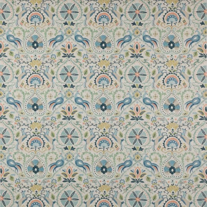 Jane Churchill Roxton Stoff in Blue