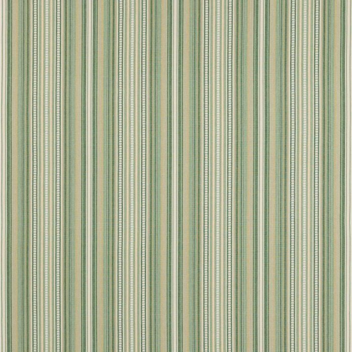 Jane Churchill Seville Stripe Streifenstoff in Green