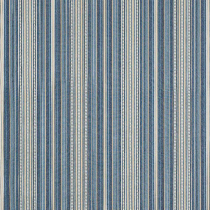 Jane Churchill Seville Stripe Streifenstoff in Indigo