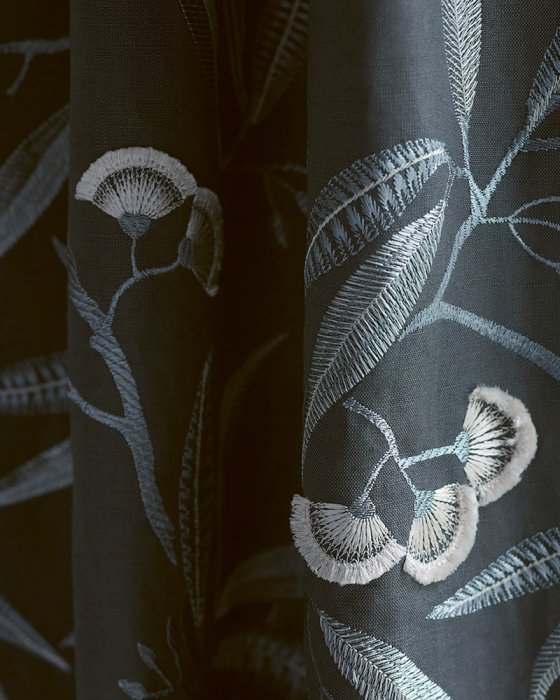 Detail der Stickerei von Jane Churchill Silverwood