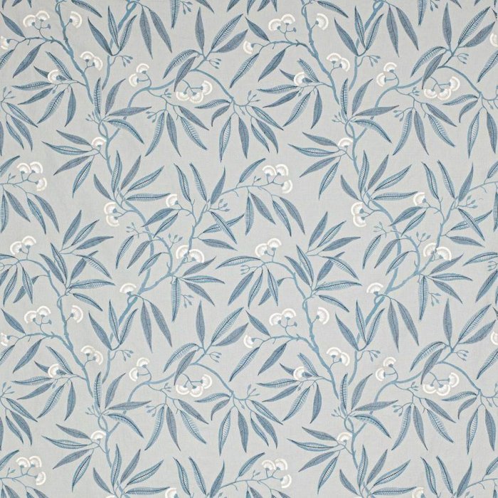 Jane Churchill Silverwood Stoff in Duck Egg
