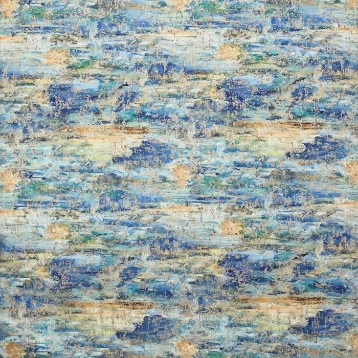 Skylon Blue/Copper – Stoff von Jane Churchill