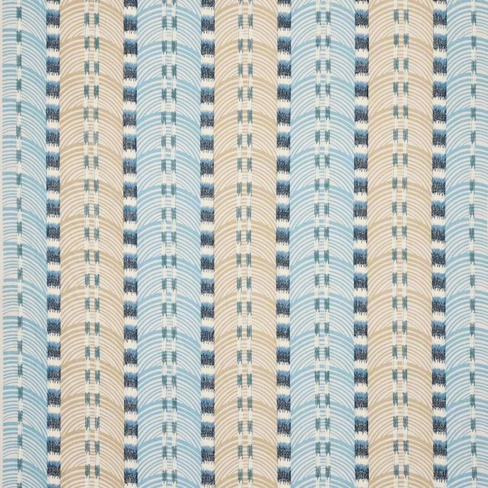 Sunsari Blue – Stoff von Jane Churchill